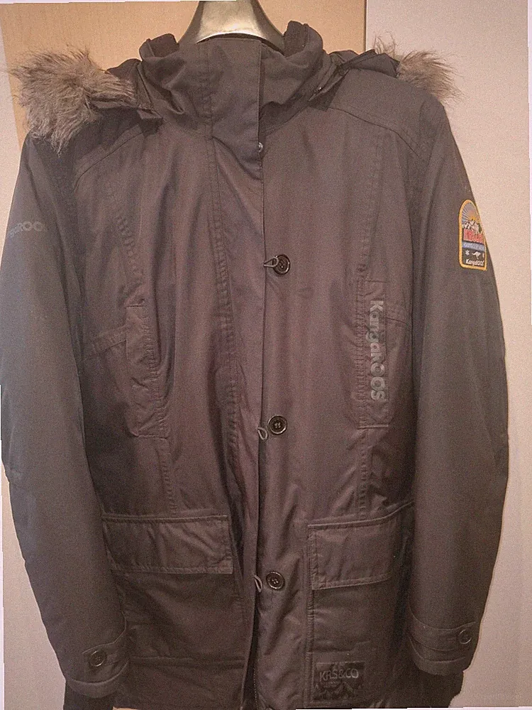 damen winterjacke schwarz 46