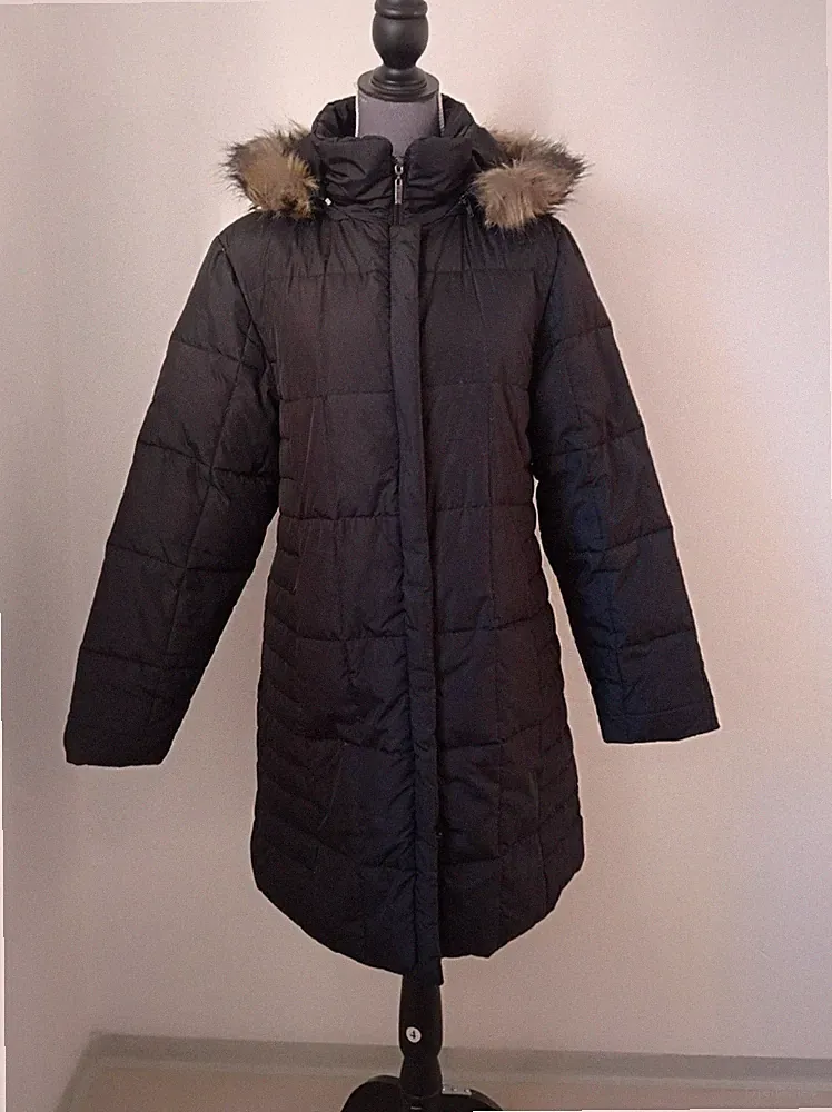 Damen Wintermantel Mantel Yessica Gr. 42 Daunen / Federn | mit Kapuze