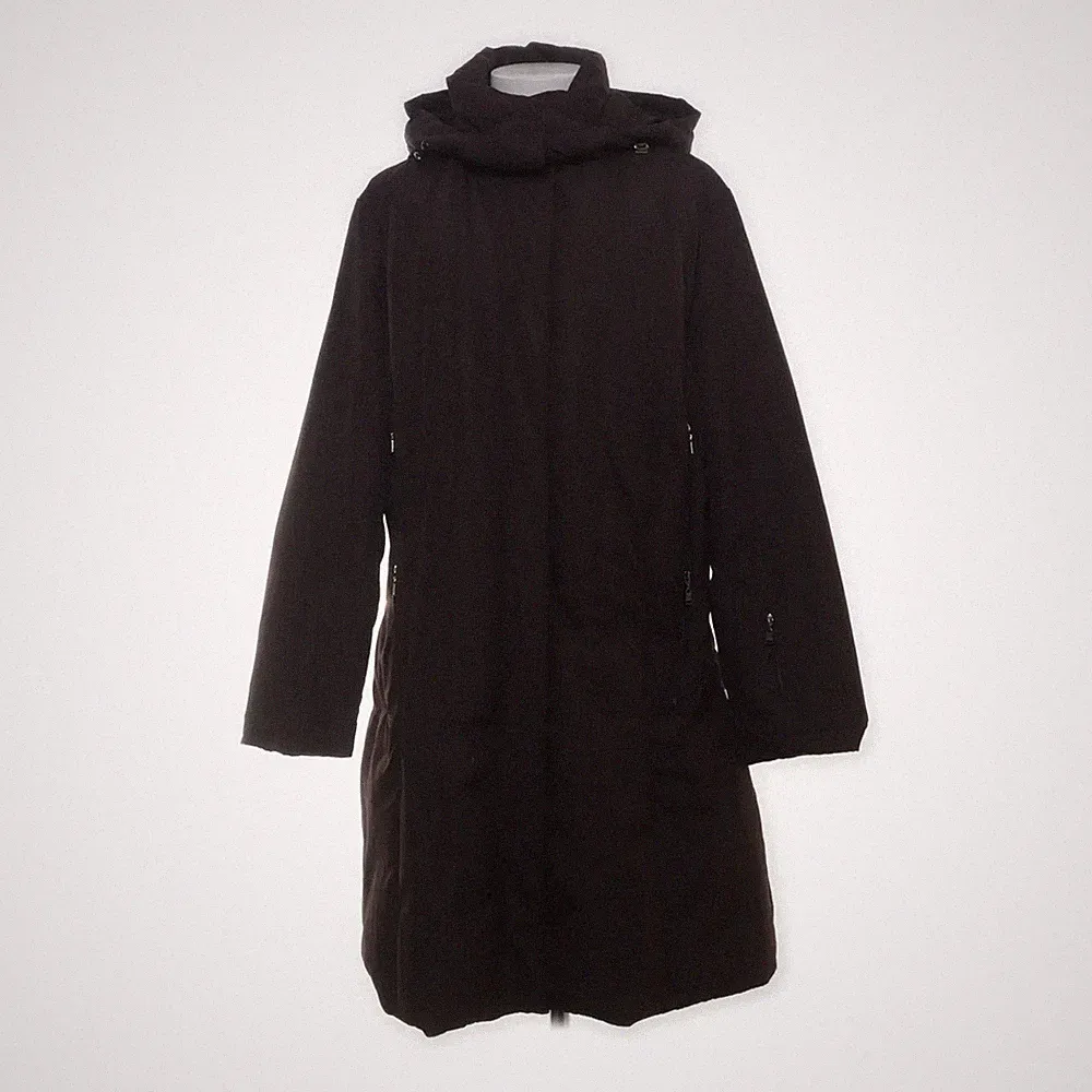 Daunen, Wintermantel, Damen, Größe: 46, Braun, Polyester, Einfarbig #jcU