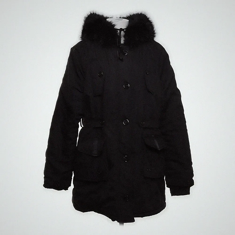 Daunenmantel, Damen, Größe: 3XL, Grau, Einfarbig #OPB