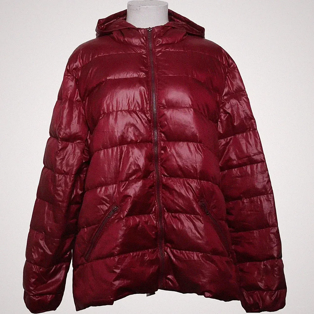 Daunenmantel, Damen, Größe: 48, Rot, Daune/Feder/Polyester, Sonstiges #6Na