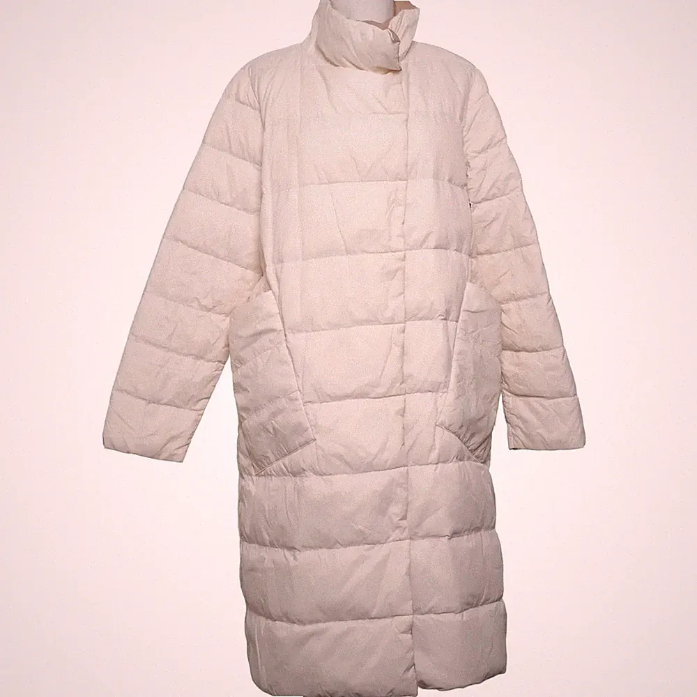 Daunenmantel, Damen, Größe: 4XL, Beige, Daune/Polyester, Einfarbig #kUH
