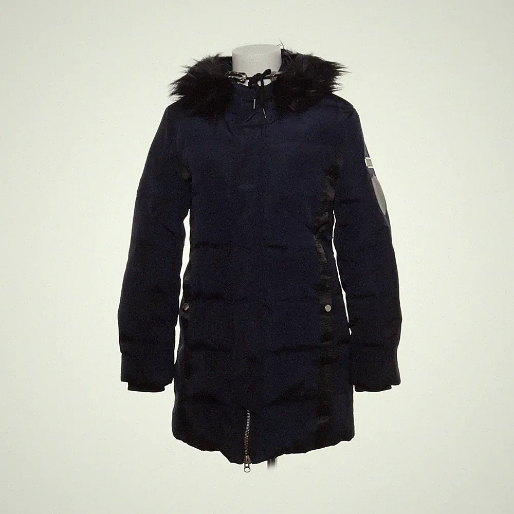 Daunenmantel, Damen, Größe: M, Blau, Daune/Polyester, Einfarbig #NPR