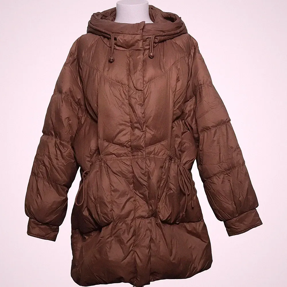 Daunenmantel, Damen, Größe: S, Beige, Daune/Polyamid/Polyester, Sonstiges #tss