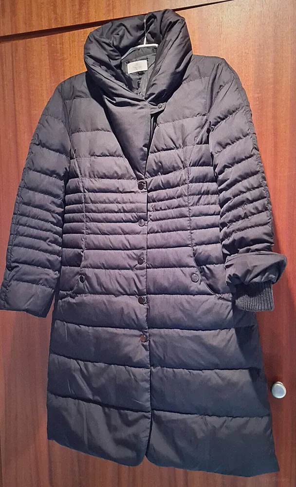 Daunenmantel Elègance Damen schwarz Gr. 40