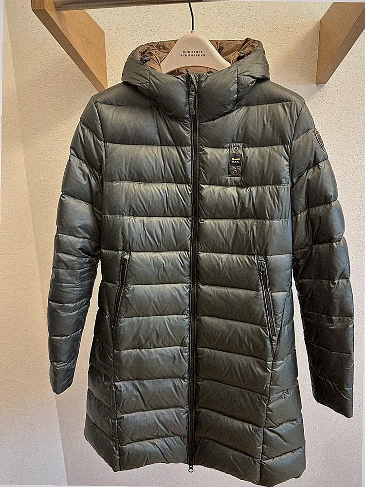 Daunenmantel grün Blauer U.S.A Gr. M - Wie Neu!!!