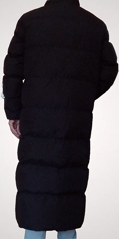 Extra Langer Daunenmantel Damen