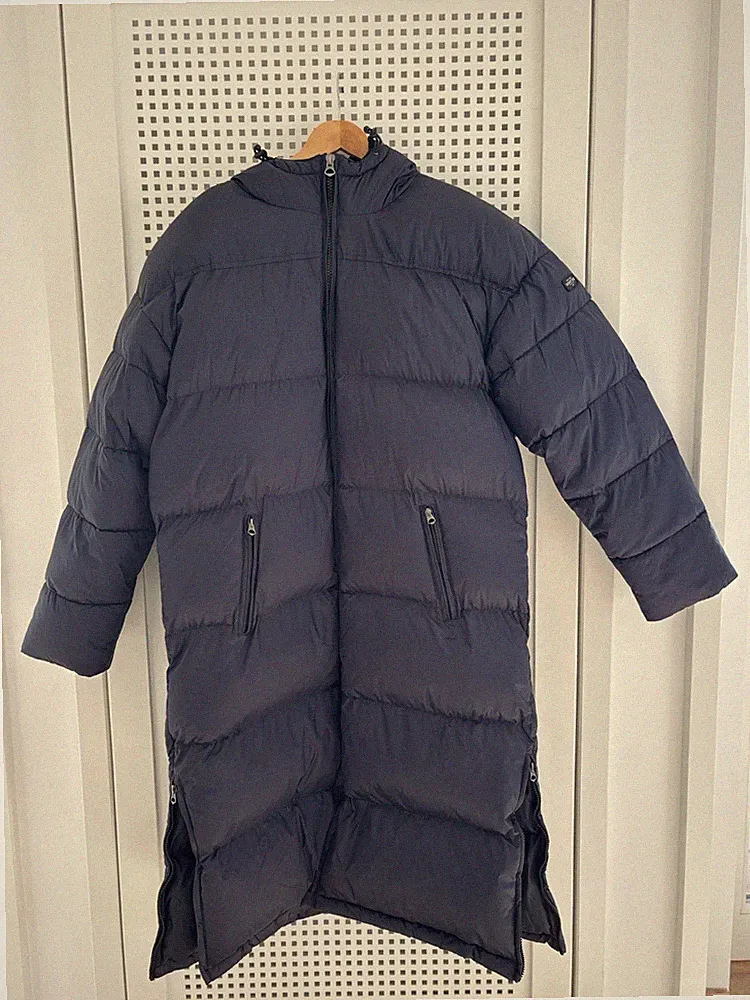 Daunenmantel Schott, Herren, Navy, Gr. XL, neu mit Etikett