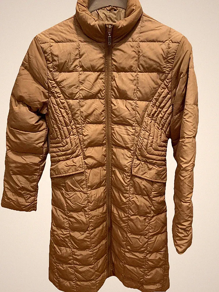 Daunenmantel Steppmantel MONCLER XS Gr. 34 / Gr. 1 beige