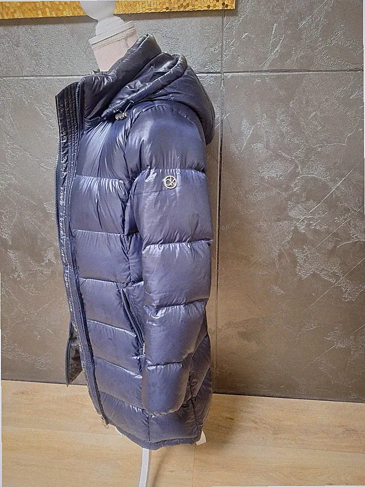 Daunenmantel von Calvin Klein Gr. S Marineblau