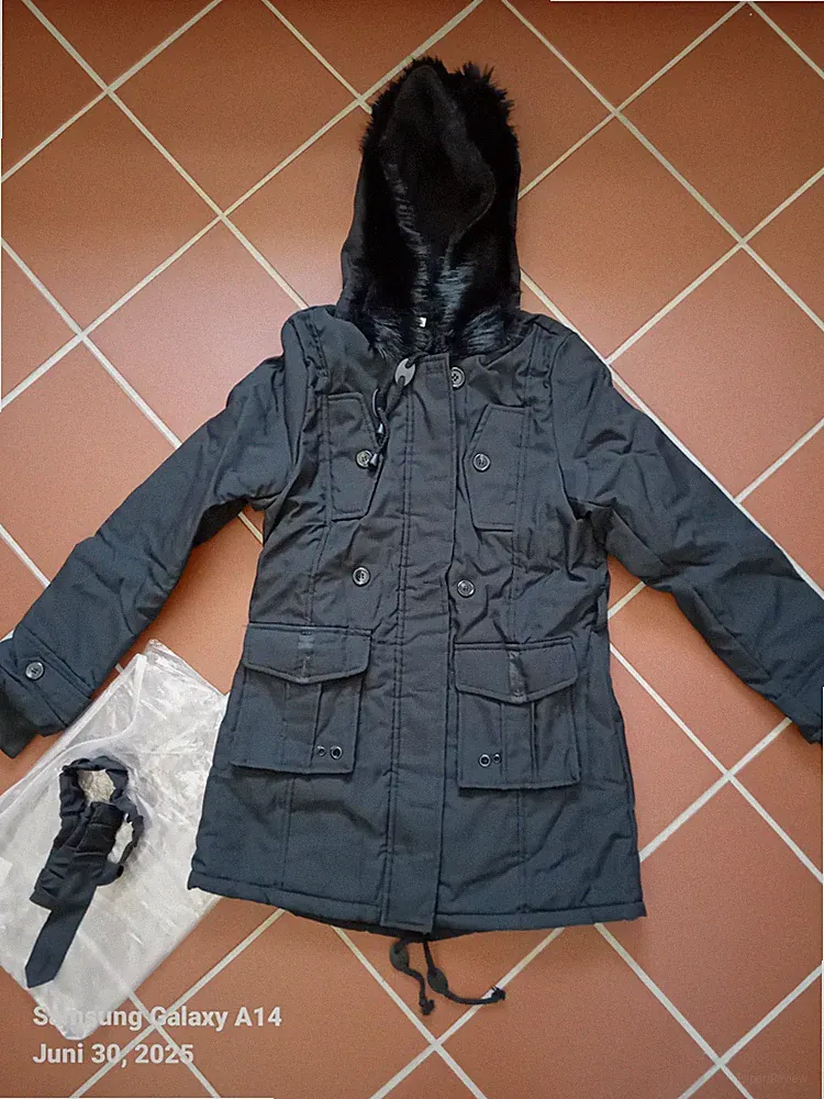 Daunenmantel, Wintermantel, Parka, Damen, Gr. S, NEU