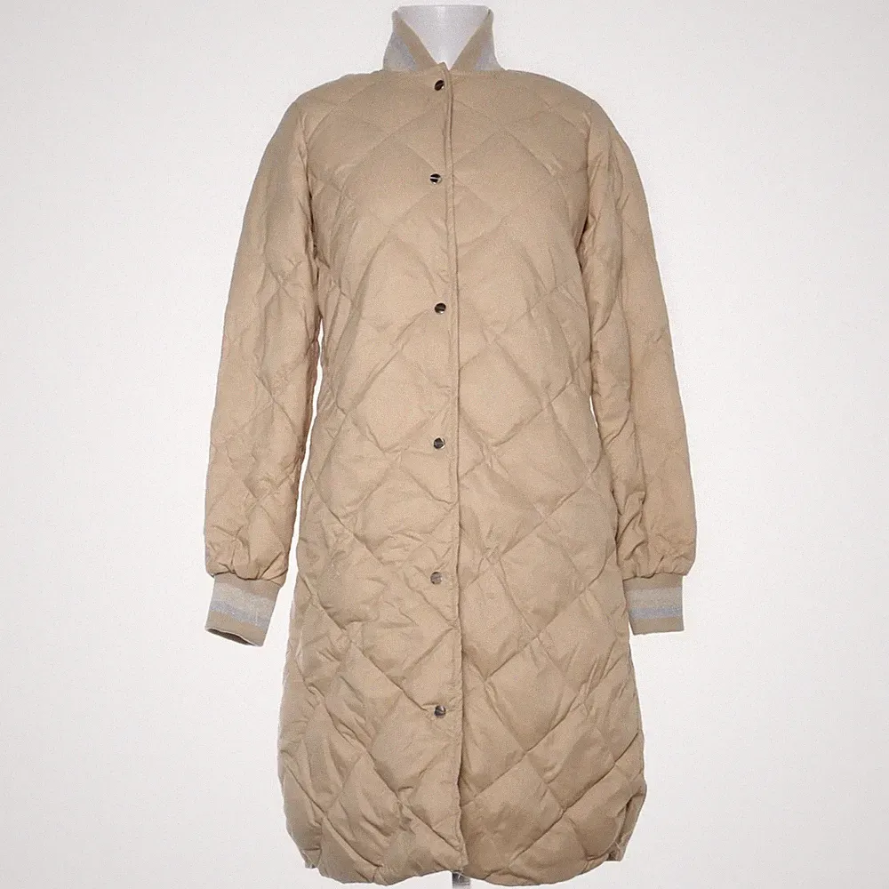 Dear Dharma, Daunenmantel, Damen, Größe: 34, model: shelby, Beige #WDS