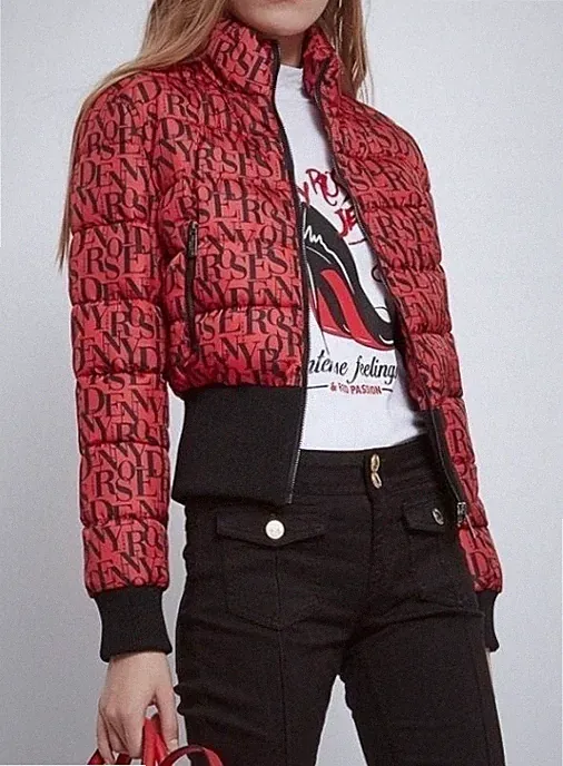 Denny Rose Daunenjacke Jacke Mantel Gr. S 42 Neu Bomberjacke