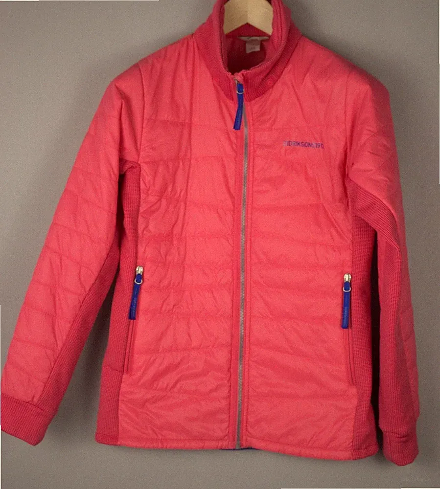 DIDRIKSONS Kinder Lässig Pufferjacke Mantel Größe 160 BEZ193