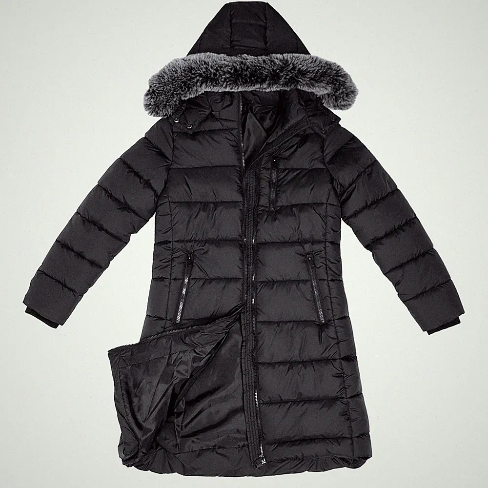 Down Puffer Damen Winter Mantel Jacke Daunenmantel Daunenjacke Parka Langejacke