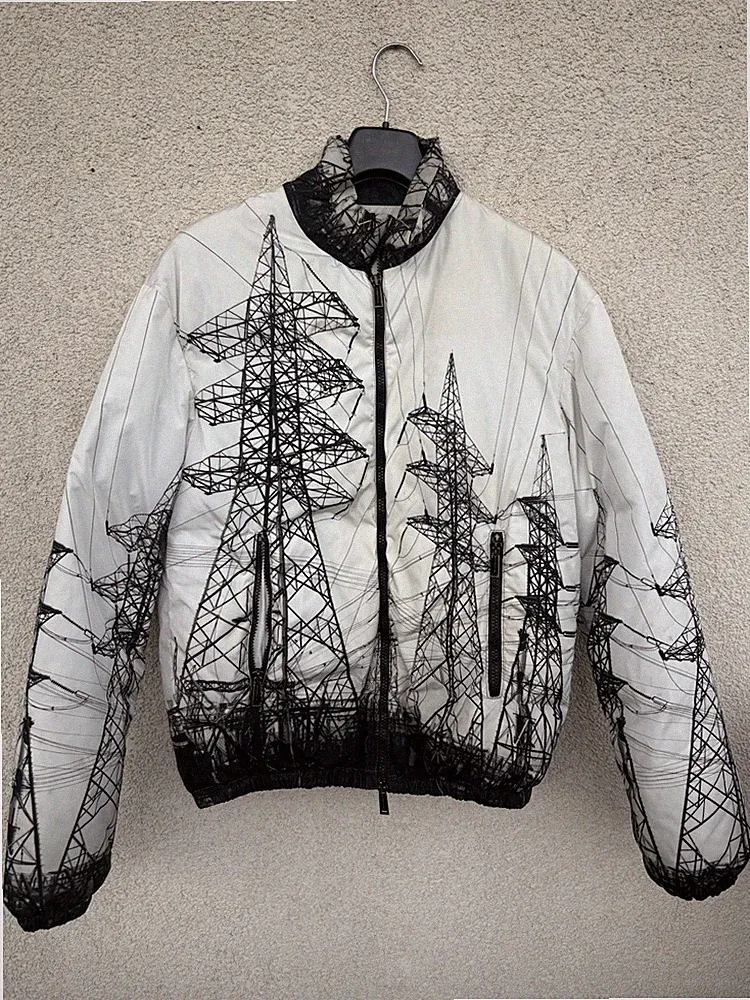 Dsquared2 "Electric Tower" Puffer Jacket – Dicke Winterjacke – Gr. 48 (M)