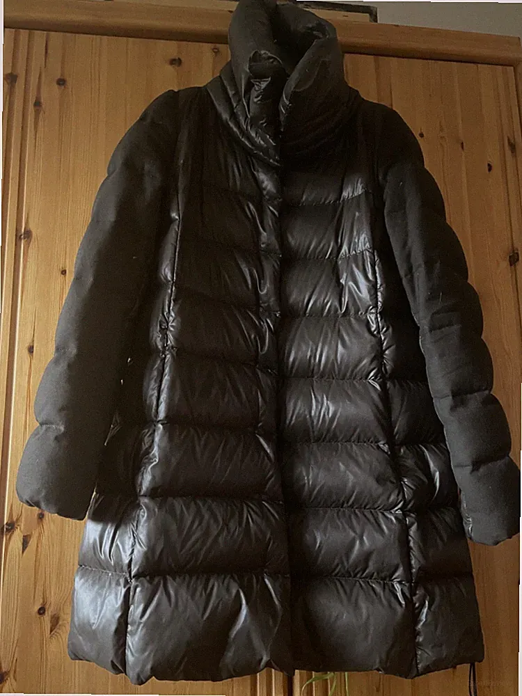 DUVETICA Damen Daunen Steppmantel, Gr. 46 Italienisch, Farbe khaki