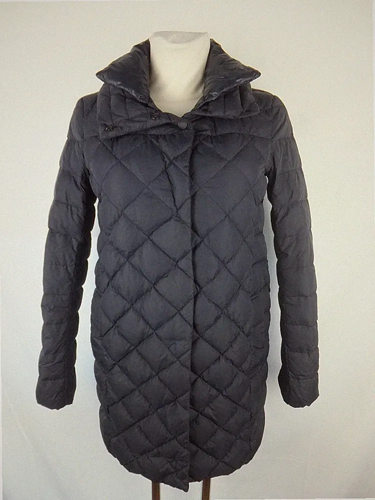 DUVETICA Daunenmantel dunkelblau dt. 38 Longjacke Kurzmantel Longjacke TOP
