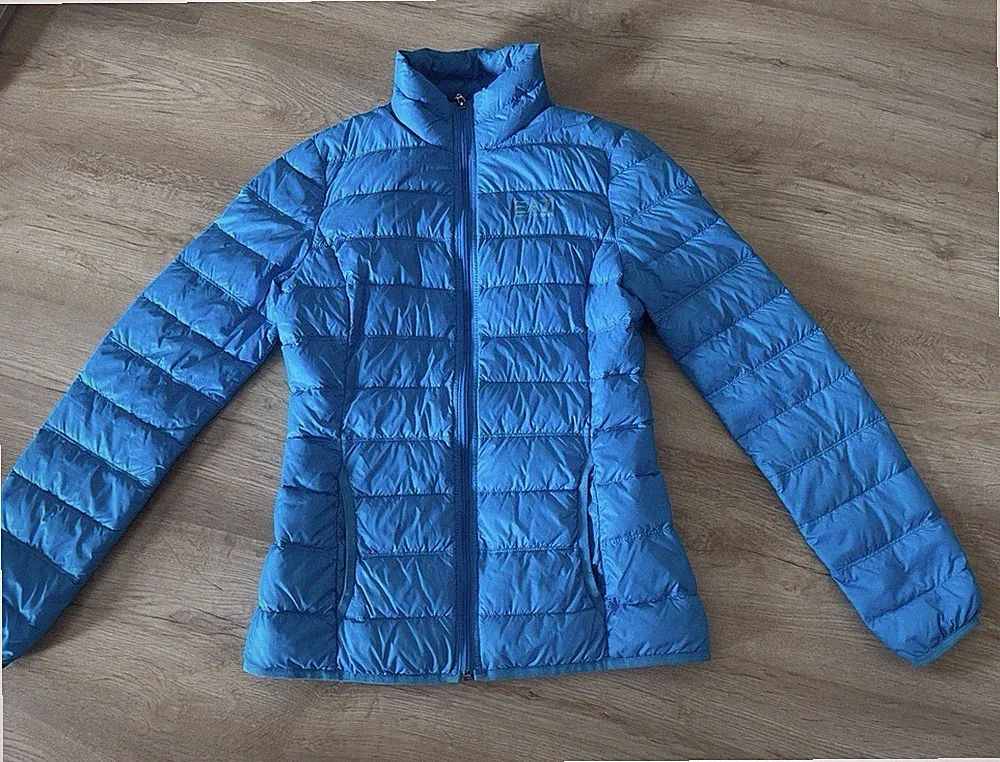 EA7 Emporio Armani Daunenjacke Übergangsjacke Blau , Größe M Neuwertig