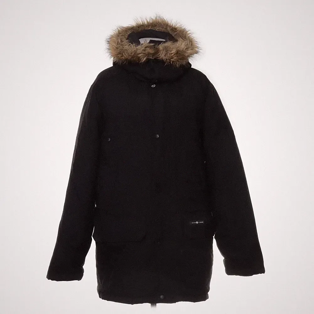 East West, Daunenmantel, Damen, Größe: M, John Down Parka, Schwarz #gLC
