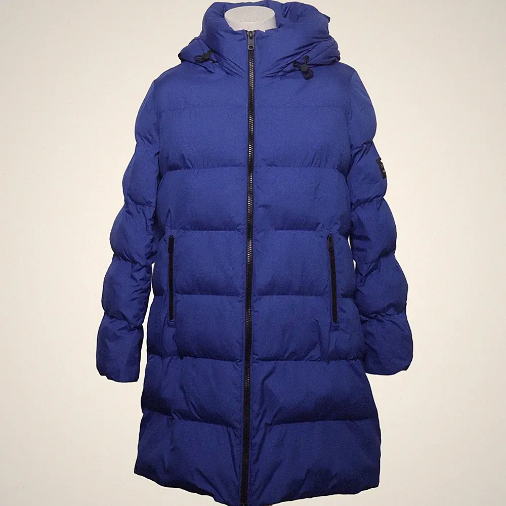 Ecoalf, Daunenmantel, Damen, Größe: L, Blau, Recyceltes Polyester #45a