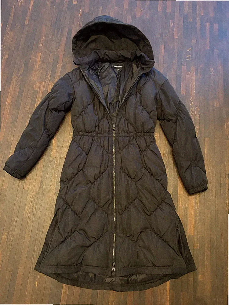 Emporio Armani Steppmantel- Mädchen 14 Jahre (32/ 34) - neu schwarz Kapuze