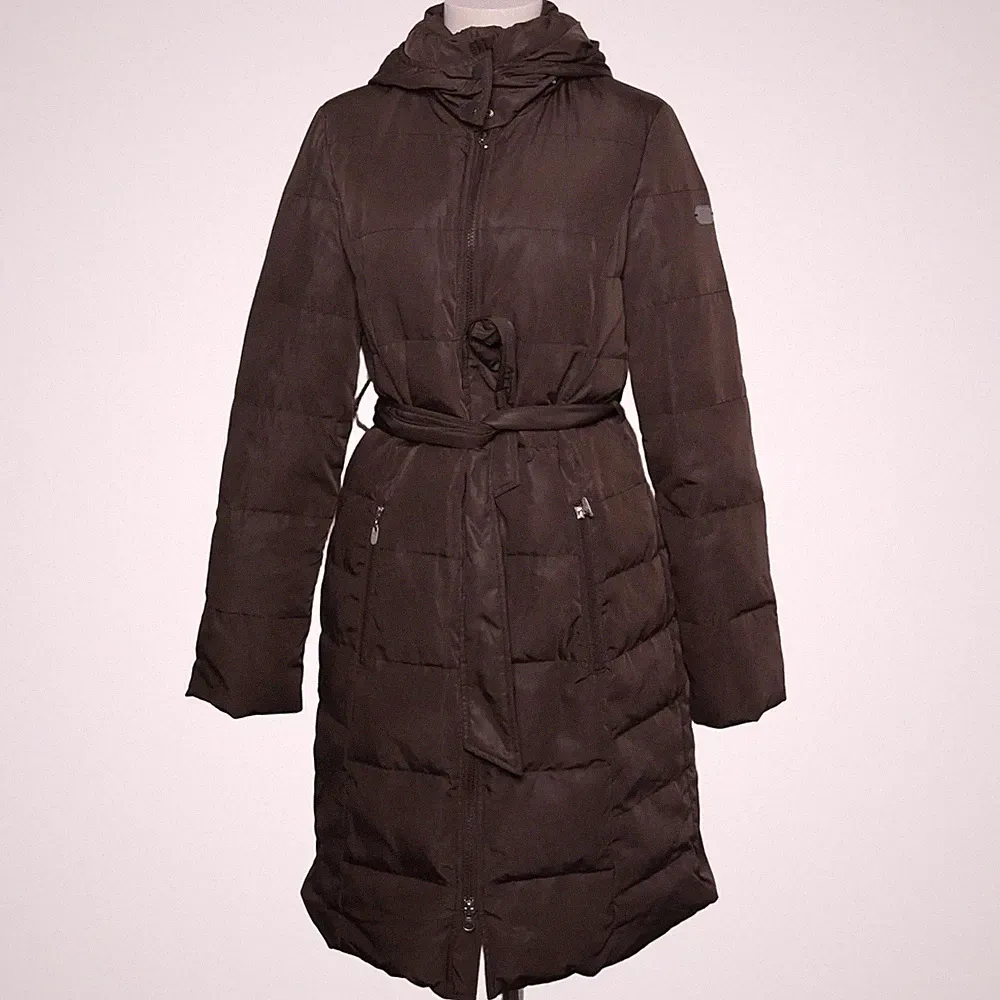 Escada Sport, Daunenmantel, Damen, Größe: 36, Grau, Einfarbig #5gs