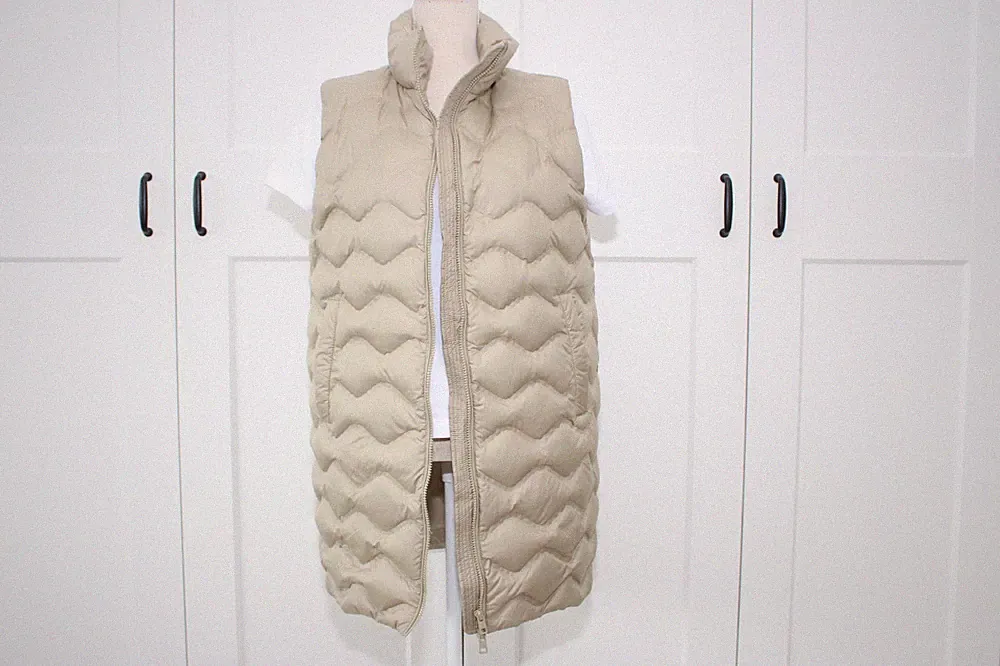 Esprit Damen Daunen Weste Jacke Mantel grün Gr. XS S 34 36 NEU