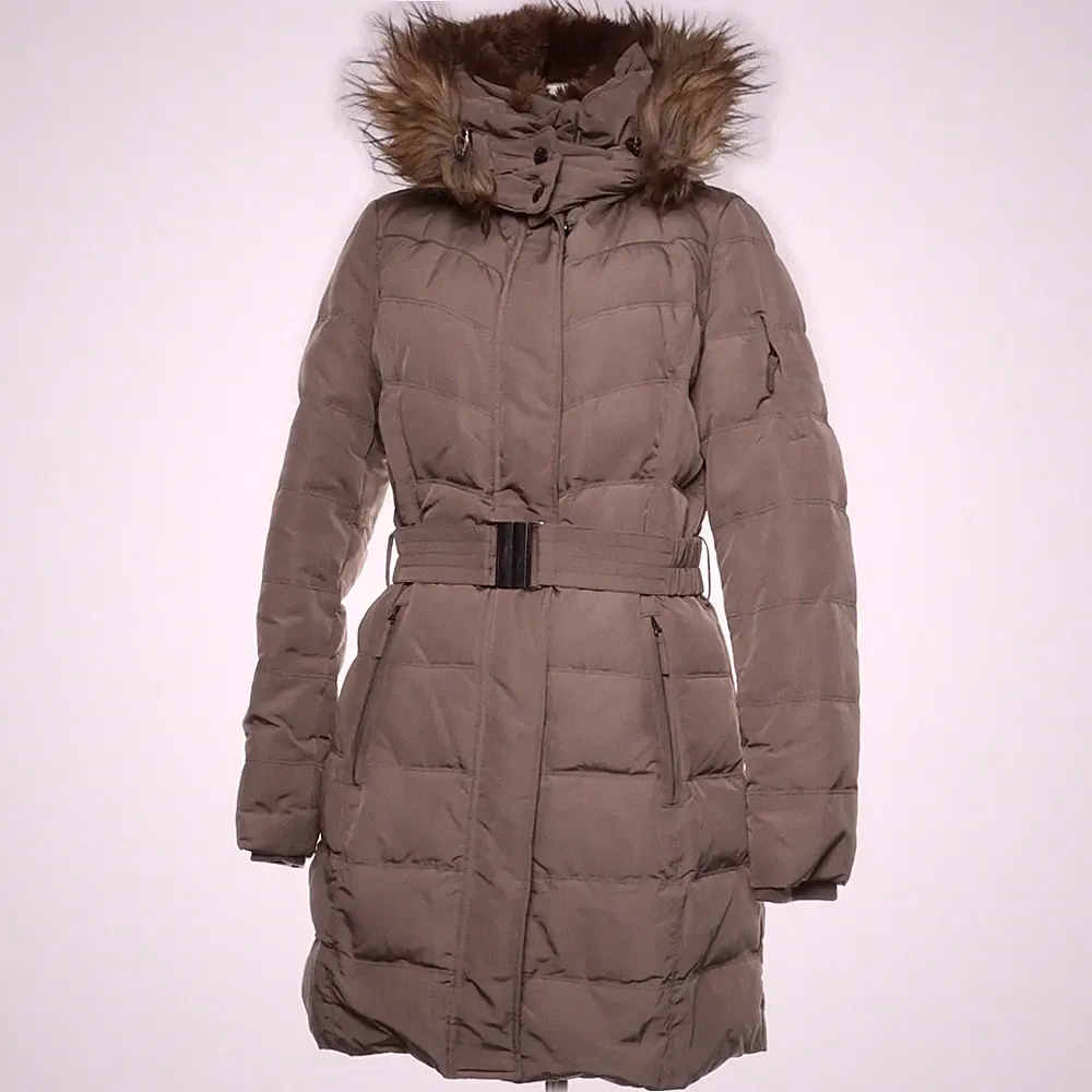 ESPRIT, Daunenmantel, Damen, Größe: 36, Beige, Daune/Polyester, Einfarbig #vhR