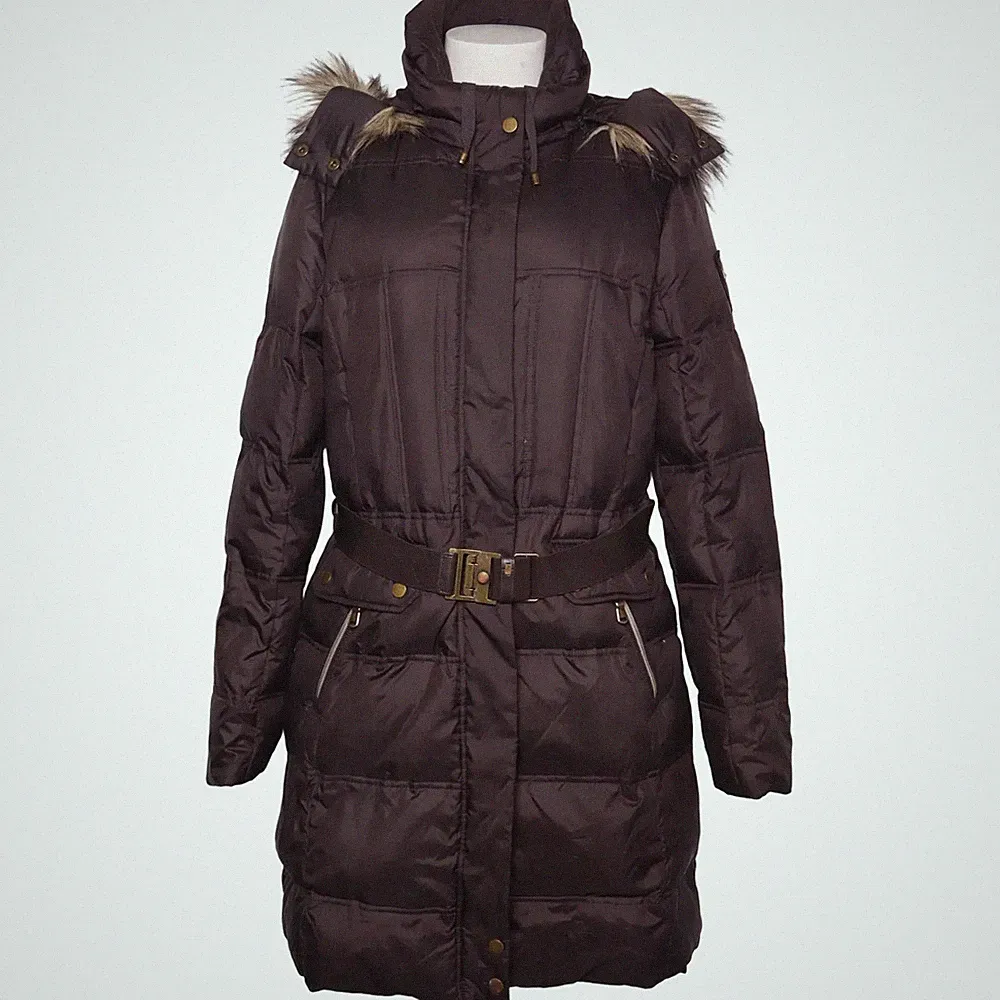ESPRIT, Daunenmantel, Damen, Größe: 38, Braun, Acryl/Daune/Feder/Polyester #GMO