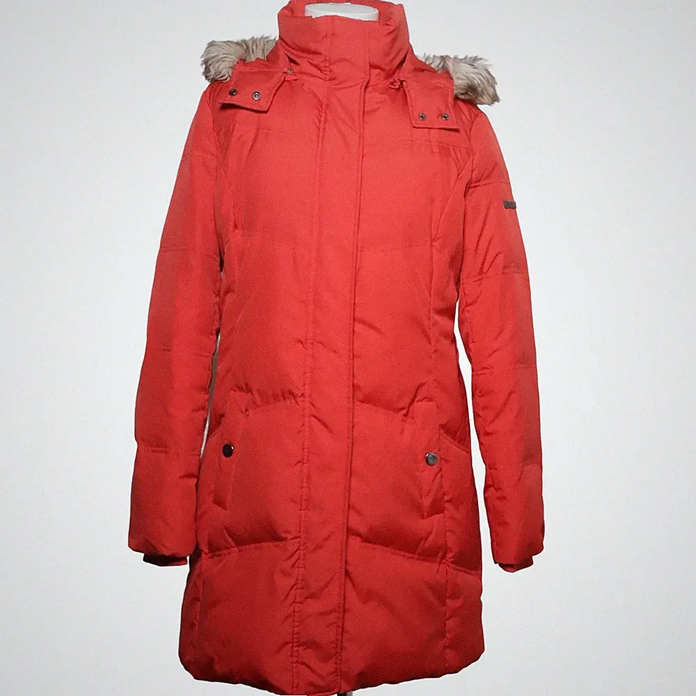 ESPRIT, Daunenmantel, Damen, Größe: 40, Rot, Acryl/Polyester #s57