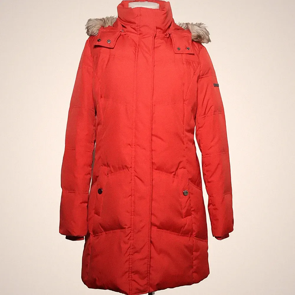 ESPRIT, Daunenmantel, Damen, Größe: 40, Rot, Acryl/Polyester #s57
