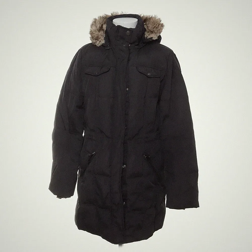 ESPRIT, Daunenmantel, Damen, Größe: 42, Schwarz, Acryl/Polyester, Einfarbig #RMK