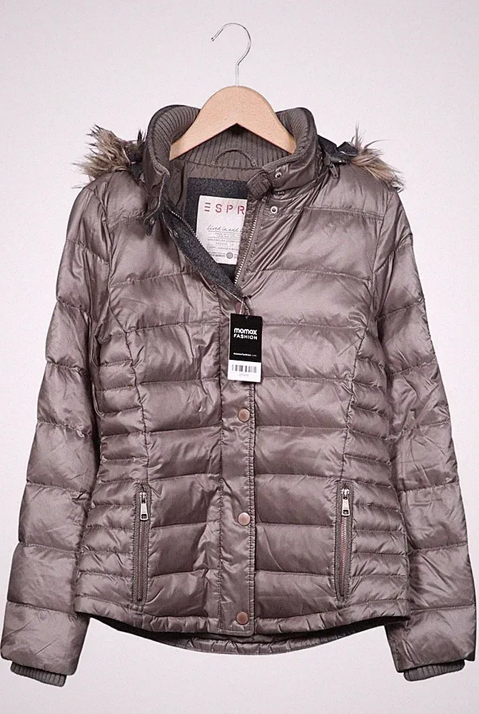 Esprit Jacke Damen Anorak Jacket Kurzmantel Gr. 36 Daunen Grau #pf7xrn8