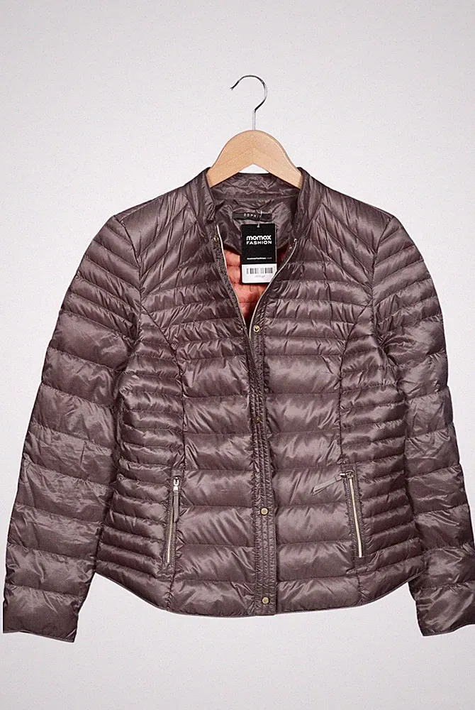Esprit Jacke Damen Anorak Jacket Kurzmantel Gr. 40 Daunen Grau #o56fcg0