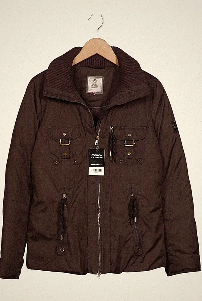 Esprit Jacke Damen Anorak Jacket Kurzmantel Gr. M Daunen Baumwolle B... #czzctzt