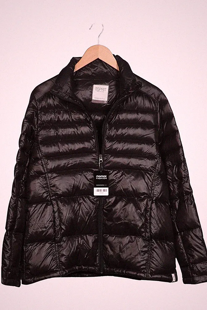 Esprit Jacke Damen Anorak Jacket Kurzmantel Gr. XL Daunen Schwarz #uu9qe5q