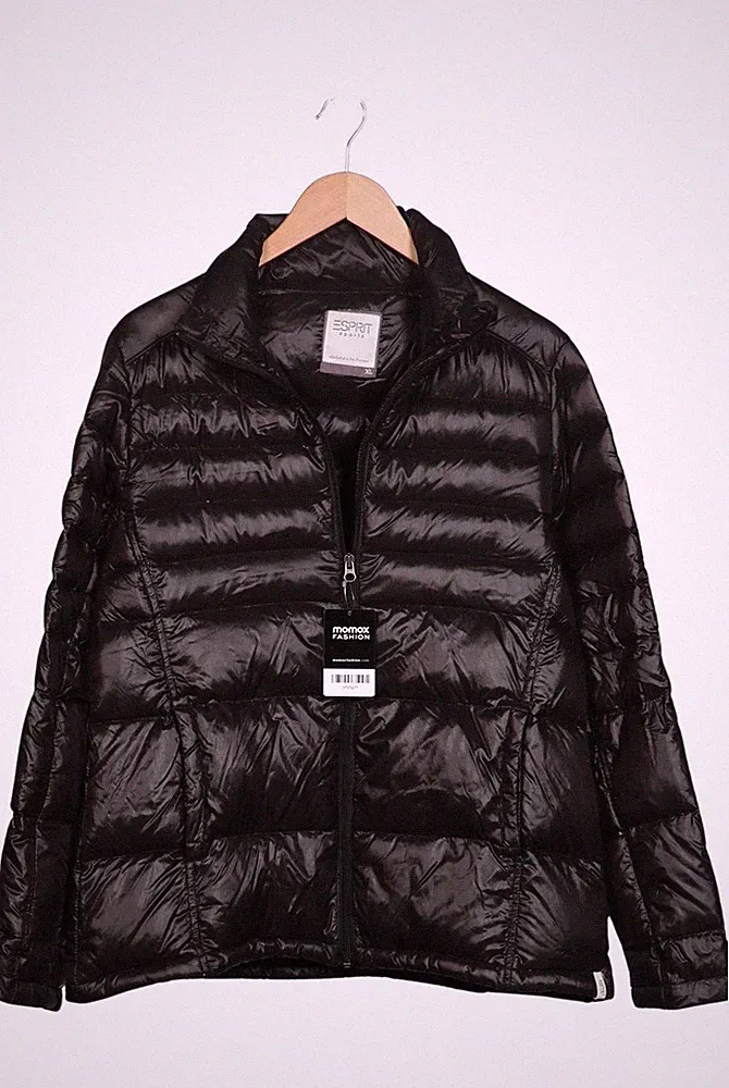 Esprit Jacke Damen Anorak Jacket Kurzmantel Gr. XL Daunen Schwarz #uu9qe5q