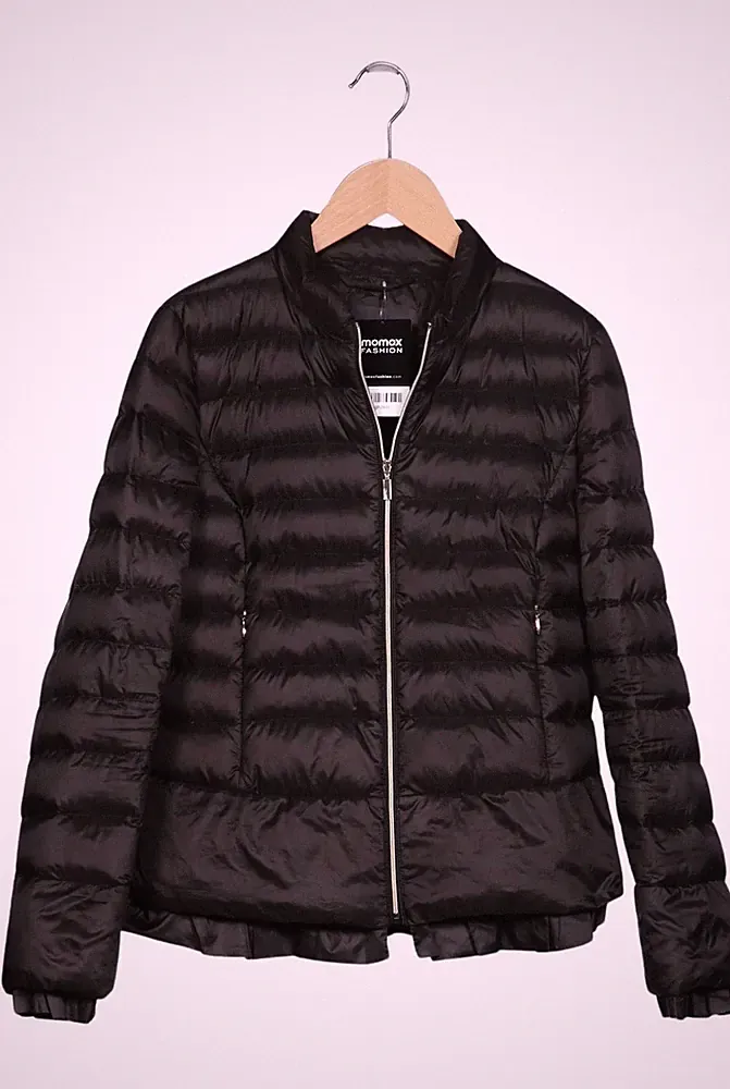 Esprit Jacke Damen Anorak Jacket Kurzmantel Gr. XS Daunen Schwarz #mgn3kor