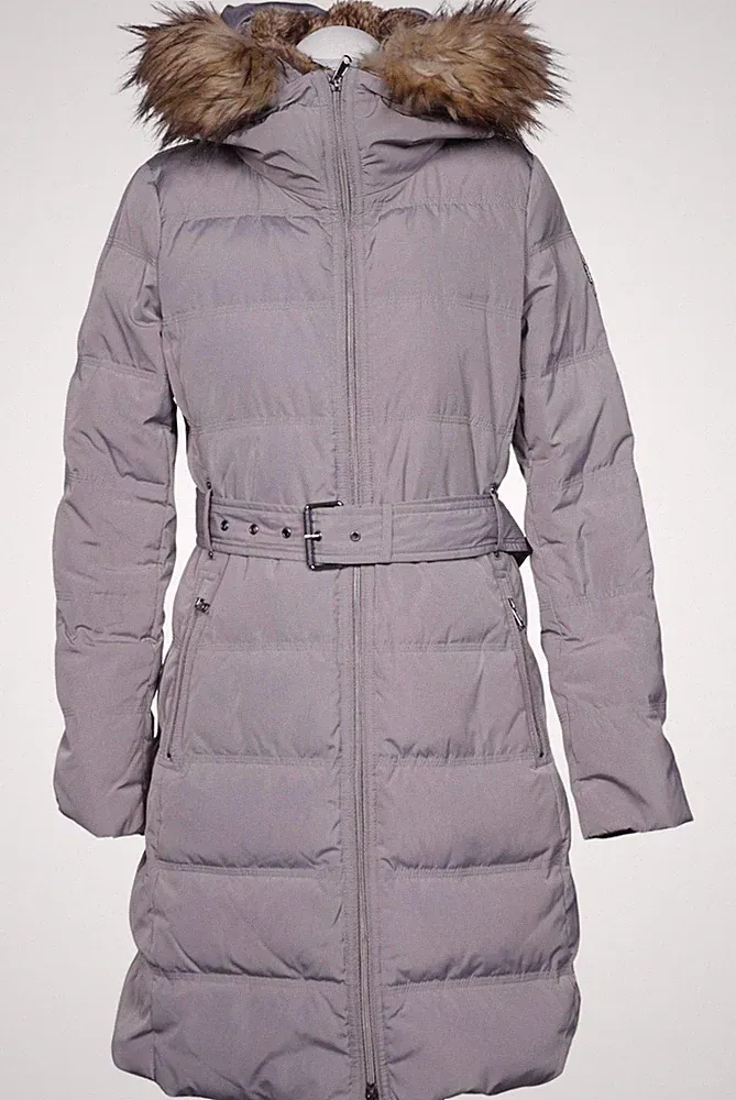 Esprit Mantel Damen Jacke Parka Gr. S Daunen Grau #6zm58sq