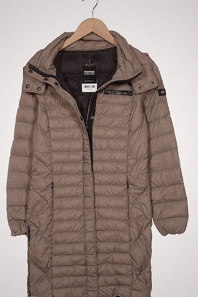 Esprit Mantel Damen Jacke Parka Gr. XS Daunen Grau #3pa8ued