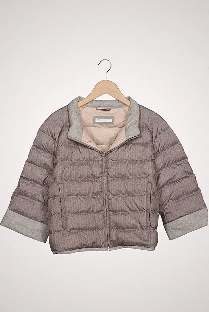 Fabiana Filippi Jacke Damen Anorak Jacket Kurzmantel Gr. EU 38 Schur... #iuge4mi