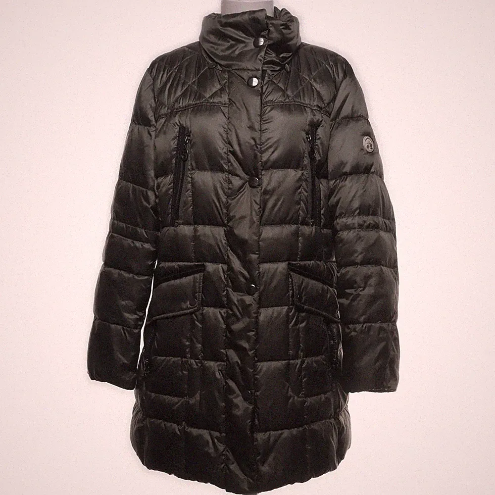 Frandsen, Daunenmantel, Damen, Größe: 44, Grün, Acryl/Daune/Feder/Polyester #xUG