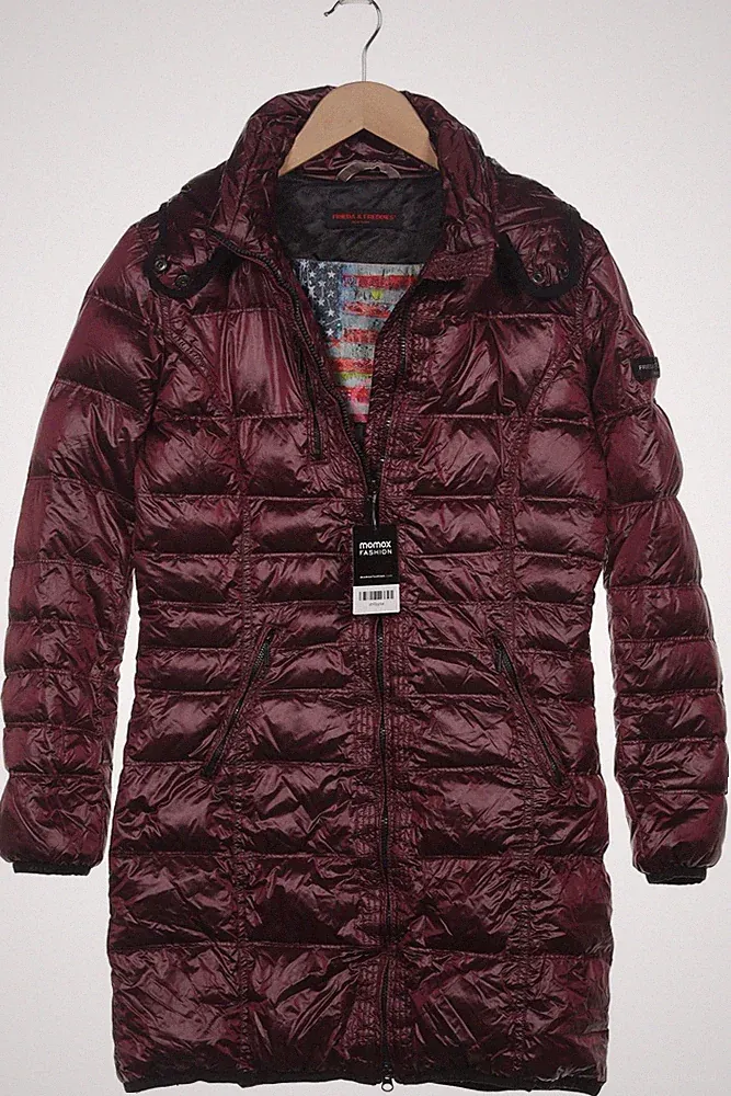 FRIEDAFREDDIES Mantel Damen Jacke Parka Gr. EU 36 Daunen Pink #7m61hf5