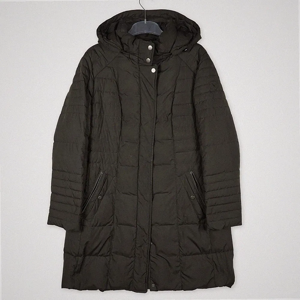 Fuchs Schmitt Daunenmantel Damen Gr 44 schwarz Steppmantel Winter gefüttert warm