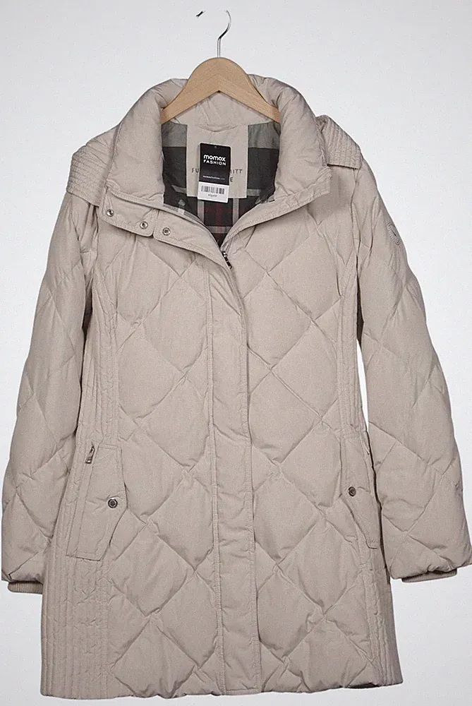 Fuchs Schmitt Mantel Damen Jacke Parka Gr. 44 Daunen Beige #40gafdf