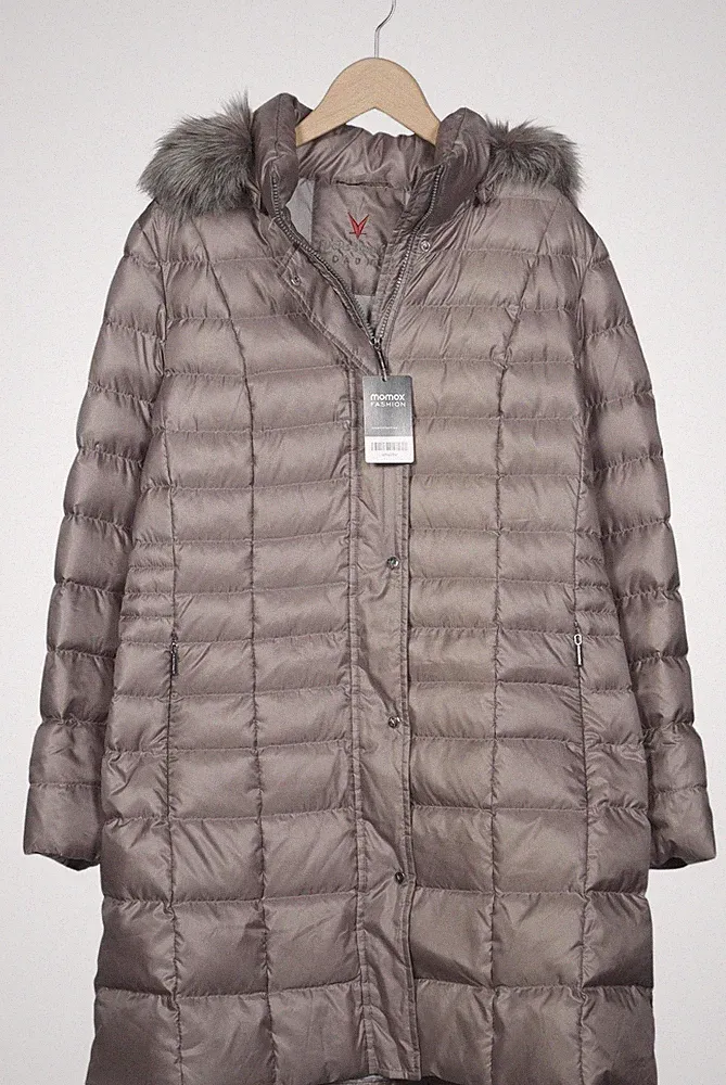 Fuchs Schmitt Mantel Damen Jacke Parka Gr. EU 46 Daunen Grau #w9a09sr
