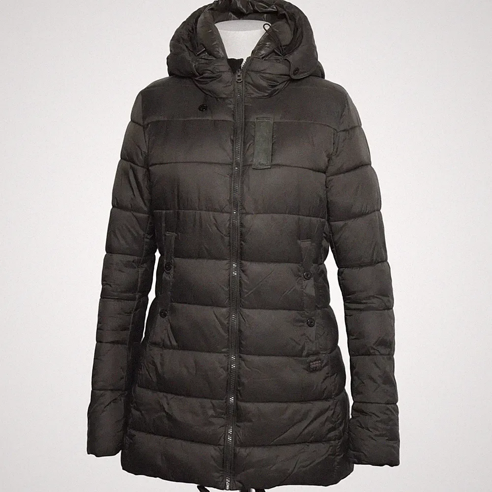 G-Star Raw, Daunenmantel, Damen, Größe: M, Grau #EKh