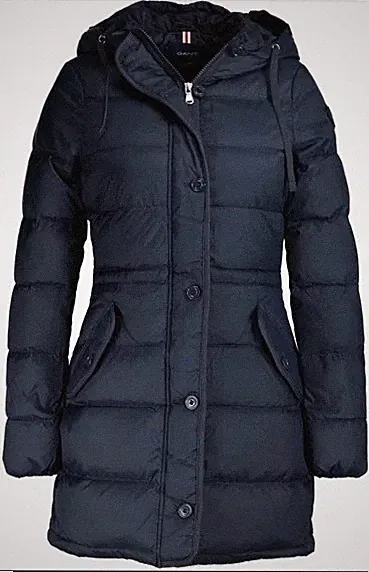 GANT Damen Daunenmantel Mantel - S - Navy - NEU mit Etikett - UVP €349