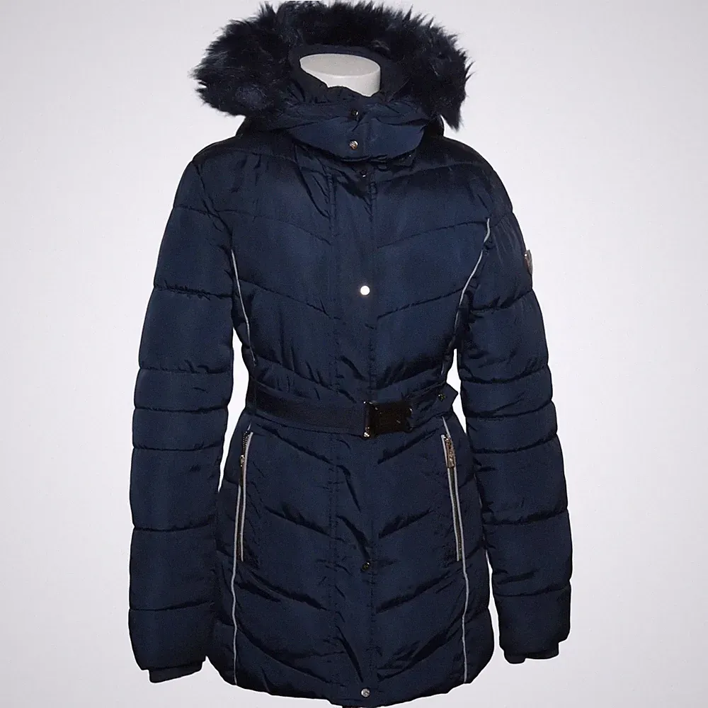Geographical Norway, Daunenmantel, Damen, Größe: S, Blau, Einfarbig #Eej
